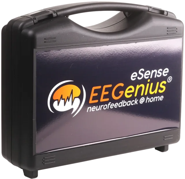 eSense EEGenius case with accessories