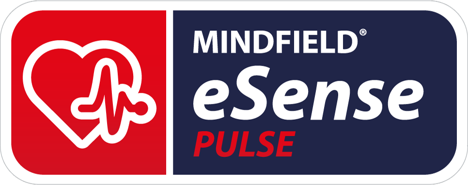 eSense Logo of the eSense Pulse for english