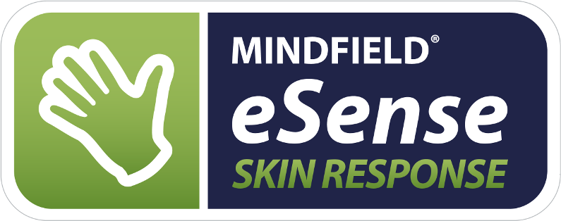 eSense Logo of the eSense Skin Response for english