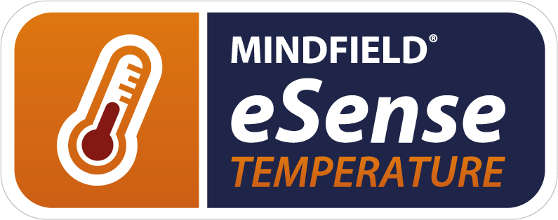 eSense Logo of the eSense Temperature for english